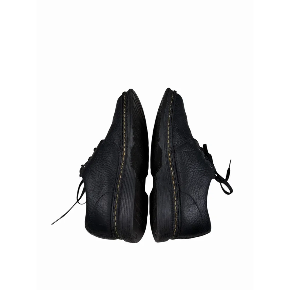 Doc Dr Marten's Hazeldon Oxford Classic Pebbled Black Leather Men's US Size‎ 9